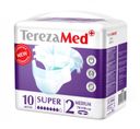 TerezaMed Super подгузники для взрослых ночные, Medium M (2), 70-110 см, 10 шт.